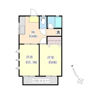MKハイム【1階】の間取り