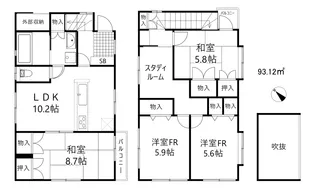 兵庫県神戸市須磨区妙法寺字菅ノ池【一戸建】の間取り
