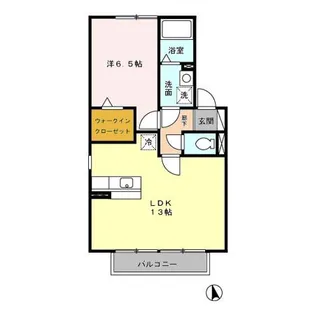 リアン Y【2階】の間取り