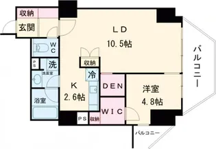 ドゥーエ東池袋【3階】の間取り