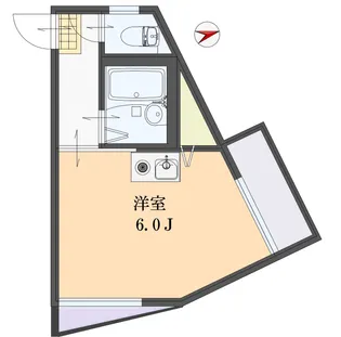 zeus東海岸II【3階】の間取り