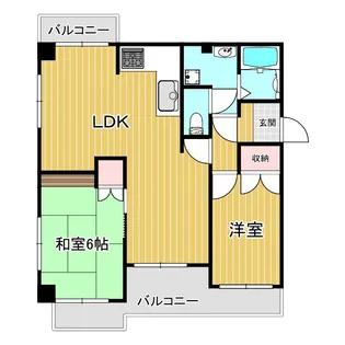 ノアズ・アーク【3階】の間取り