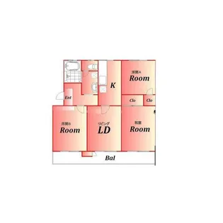 中村原住宅【2階】の間取り
