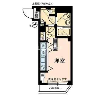 東京都立川市曙町1【マンション】の間取り