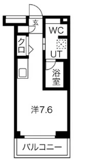 マテリア横浜North【2階】の間取り