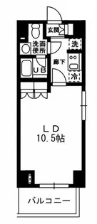 レジディア杉並方南町【5階】の間取り