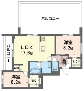 新築:WTB大塚【3階】の間取り