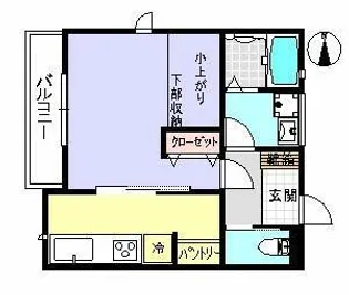 クランツ市川【2階】の間取り