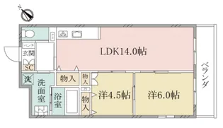(シニア限定)へーベルヴィレッジ西千葉春日~ヘーベルVillage春日【3階】の間取り