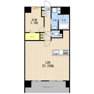 LIBTH菊陽II【2階】の間取り