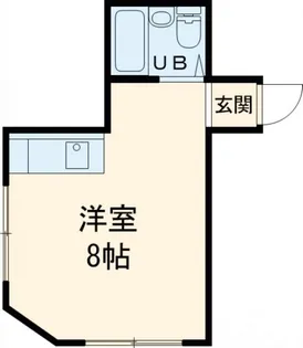 第2恩田ビル【3階】の間取り
