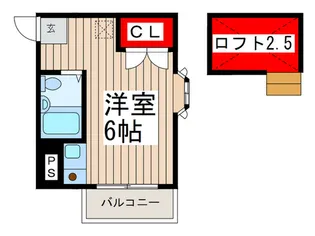 メゾン ベルファム【3階】の間取り