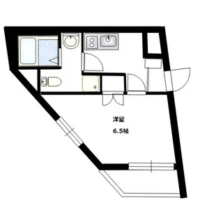 神奈川県横浜市南区永田南1【マンション】の間取り