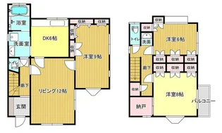 千葉県船橋市新高根5【一戸建】の間取り