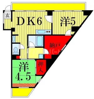 ライトコートK【2階】の間取り