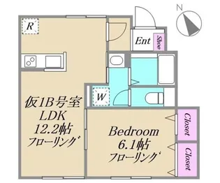 J・URBAN赤塚【1階】の間取り