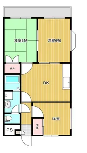 ラ・パレス南流山【2階】の間取り