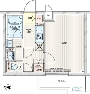 東京都練馬区田柄2【マンション】の間取り