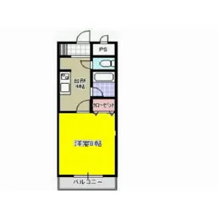 エムズシャルマン【1階】の間取り