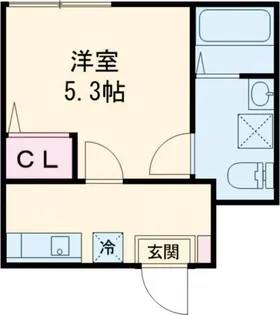 フィオーレ栗原【2階】の間取り