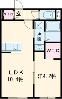 ヴィアルCity恵庭【3階】の間取り