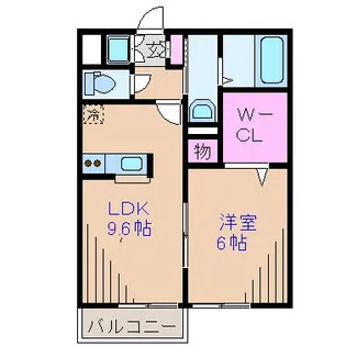 神奈川県横浜市港北区菊名3【アパート】の間取り