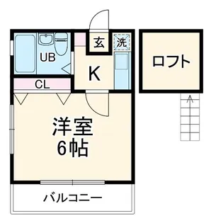 グレーシア所沢【2階】の間取り