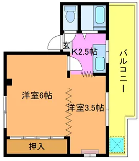 東京都墨田区太平4【マンション】の間取り
