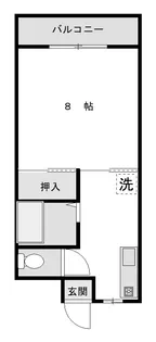 ラ・フルール庄原【2階】の間取り