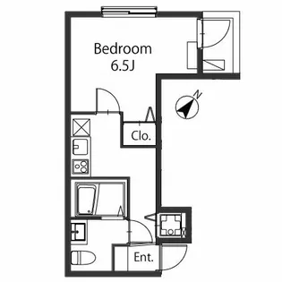 クラーロ三軒茶屋【1階】の間取り