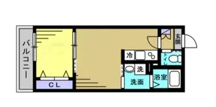 HFR蘇我B棟【3階】の間取り