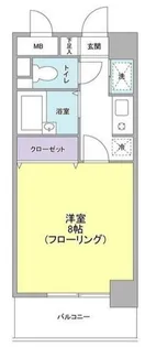 スカイアメッセ【2階】の間取り
