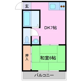 ミヤタマンション【3階】の間取り