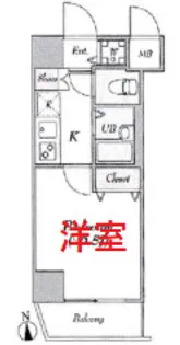 東京都大田区蒲田4【マンション】の間取り