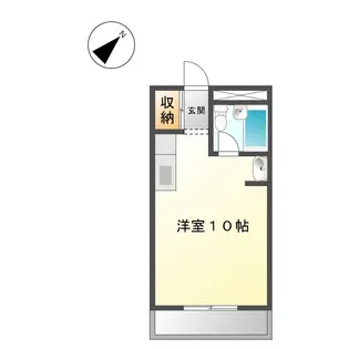リバティールーク【2階】の間取り
