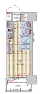 プレサンス桜山駅前アフォード【12階】の間取り