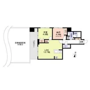 アエルグラン相模大野【4階】の間取り