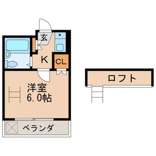レオパレス21柴田【1階】の間取り