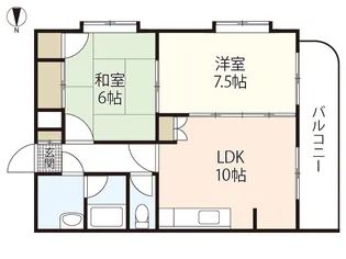 チェリー米田【3階】の間取り