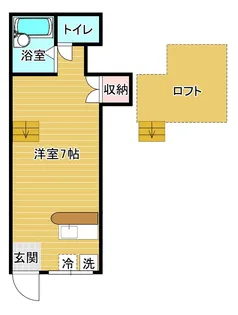 メゾンド・アミ【2階】の間取り