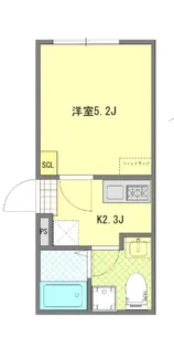 VIETA西小岩【2階】の間取り