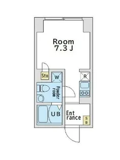 ガーデンスクエア中野【4階】の間取り