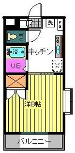 アメニティーハウス古川【2階】の間取り