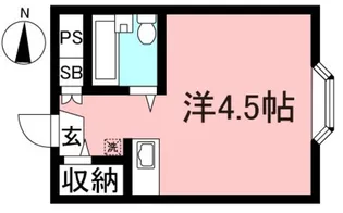 パークアベニューアートヴィレッジ弐番館【2階】の間取り