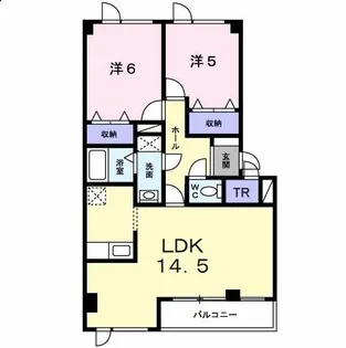 ノースリバーV【2階】の間取り