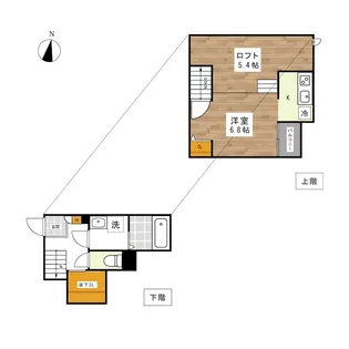 ADC光の森パピーズ【1階】の間取り