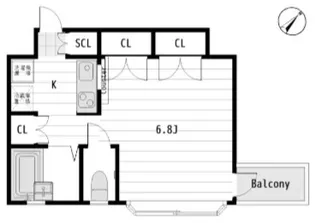 ロミオ&ジュリエット2【1階】の間取り