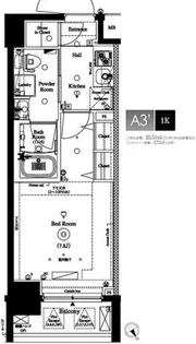 AXAS池袋レジデンス【2階】の間取り
