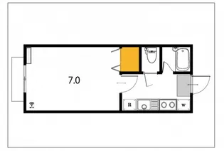 カリーノ【1階】の間取り