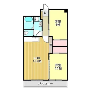 ジフォソフィーラ【4階】の間取り